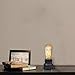 HESSION Vintage Industrial Table Pipe Lamp E26 Edsion Base with Dimmable Switch Steampuck Desk Lights Antique Decoration for Loft Coffee House Bar Black