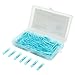 SOLOOP 100Pcs Heat Shrink Butt Connectors Crimp Electrical Terminals Heat shrink wire connector 16-14 AWG Kit Blue