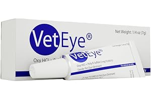 VetEye Cream Health for Dogs, Cats, Cattle, Sheep, Horse, Bird 3.5 Gr. 1 Tube