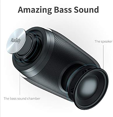 Bluetooth Speakers,MusiBaby Speaker 