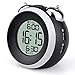 Violette-M Loud Alarm Clock for Heavy Sleepers Battery Operated - Dual Alarm Clock with Optional Weekday, Backlight,Snooze,Simple Twin Bell Alarm Clocks