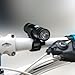 ugoe TB11 Bike Light USB Rechargeable, 500 Lumens, Compatible with All Bicycles, Black