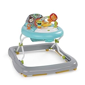 Zig Zag Zebra Walker with Easy Fold Frame for Storage, Ages 6 months +