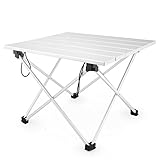 Kalili Ultralight Aluminum Portable Folding Camping Table