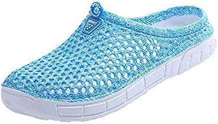 BODON Womens Summer Breathable Mesh Slippers Lightweight Mesh Clog Quick Drying Garden Shoes Footwear Anti-Slip Shoes