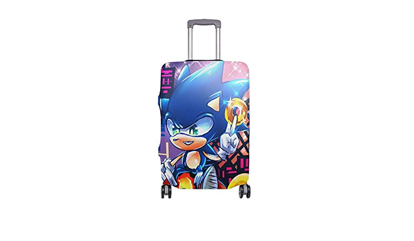 Amazon.com: Sonic - Funda protectora para maleta de viaje con diseño de  muelles de dibujos animados para fundas de equipaje lavables de 45,7 a 20.0  in : Ropa, Zapatos y Joyería