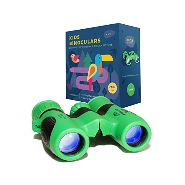 Kids Binoculars 8 21 High Resolution Shock Proof Bird