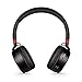 Sound Intone P6 Wireless Headphones with Microphone and Volume Control for Cellphones iPhone Laptop TV( Black Red)