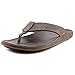OLUKAI Nui - Men's Comfort Sandal (9, Dark Java/Dark Java)