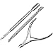 World Pride Nail Cuticle Nipper with Trimmers Pusher Pack of 3
