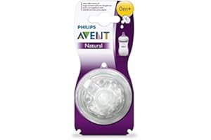 Philips Avent Natural Nipple Newborn Flow - 6 Pack