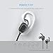 Anker SoundBuds Wireless Headphones - Bluetooth Black Water Resist Built in Mic