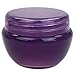 Beauticom 10G/10ML Frosted Container Jars with Inner Liner for Scrubs, Oils, Salves, Creams, Lotions, Makeup Cosmetics, Nail Accessories, Beauty Aids - BPA Free (6 Pieces, Purple)
