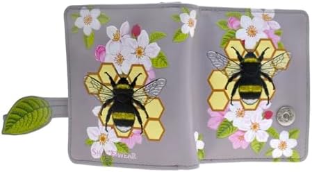 Amazon.com: Shag Wear Book of Birds Small Women's Wallet, Vegan