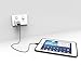 Liger USB Wall Travel For Smartphone, Tablet, Speaker Headset & Power Bank - White