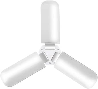 Amazon.com: Intpro - Foco LED para garaje, 60 W, luz de techo amoldable