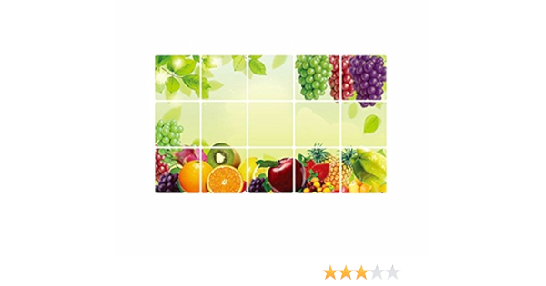 JiaMeng Pegatinas de Pared Extra¨ªble a Prueba de Aceite de ...