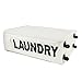 Homiak Slim-line Laundry Hamper with Wheels for Clothes Storage and Organization, Laundry Bins with Handles on Wheels (L15.4 x W7.3 x H22 inch) (Beige)