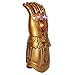 Goyishun Christmas Costume LED Light Up PVC Glove Cosplay Props for Boys Gold