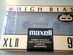 Maxwell XLII90 High Bias one cassette, 90 minutes