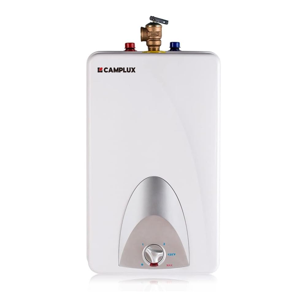 Photo 1 of *NON-FUNCTIONAL*
CAMPLUX Electric Mini-Tank Water Heater ME40 4.0 Gallons, Point of Use No Wait for Hot Water Under Kitchen Sink 120V 1440W, Wall or Floor Mounted, UL Listed