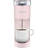 Keurig K-Mini Coffee Maker (Renewed) (Dusty Rose) | 6-12Oz Cup Sizes, Quick Brewing, Removable Drip Tray