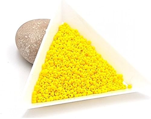 Download Creafirm 15 grammes de Perles Miyuki Rocailles 11/0 Opaque Yellow 404 PDF