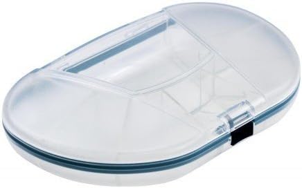 Gasketed Vitacarry 8 Compartment Pill Box Holds up to 150 Pills Waterproof (Clear) by VitaCarry