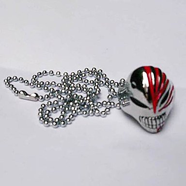 QINF Bleach Ichigo Kurosaki Cosplay Ring Necklace