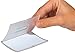 Durable Office Products Click-Fold Convex Badges (821419), Transparent, Pack of 25