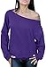 Awkward Styles Off the Shoulder Tops for Women - Sexy Slouchy Casual Oversized Sweater Sweatshirt
