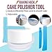 MERRI Cake Decorating Supplies 171 Pcs| Includes All Essential Baking Supplies & Pastry Tools - Rotating Turntable Stand, Frosting, Piping Bags and Tips Set, Icing Spatula, Cake Smoother