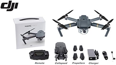 DJI Mavic Pro Collapsible Quadcopter 4K Camera, Active Track, Avoidance