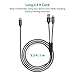 RAVPower Fast Charger 2-in-1 USB C to USB A / USB C Cable, Maxium 3.0Amp, Aluminum Build & Nylon Braided Cord for Samsung Galaxy S8, Nexus 5X 6P, MacBook, Google Pixel, Nintendo Switch- 3.3ft