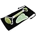 Natural Jade Roller For Face with Gua Sha Scraping Anti Aging Beauty Tool Set - Skin Rejuvenating Facial Eye Anti Wrinkle Jade Roller Massager Bundle - with Bonus Jade Bracelet and Face Roller E-book