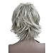 Wiginway Short Layered Shaggy Wavy Wigs 100% Imported Premium Hair Heat Resistant Synthetic for Women 6 Inch