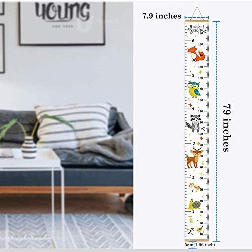 Rxing Motif Renard Dessin Anime Toise Murale Enfant Art Regles A Suspendre Pour Enfants Chambre A Coucher Tableau De La Croissance Bebe Et Puericulture Decorations Murales Helpacreche Co Za