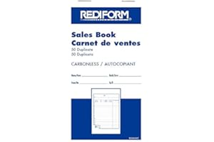 16 Pack Carbonless Sales Invoice Book Value Pack 50 Sets per Book