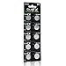 CR1632 Battery– Lithium Button Coin Cell Batteries - 3V 3 Volt - Remote Watch Jewelry led Key fab Replacement 1632 CR Pack Set Bulk (10 Pack)