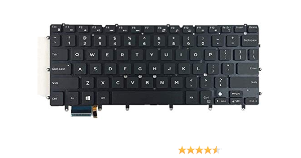 Amazon Com Replacement Keyboard Compatible With Dell Inspiron 13 7347 7348 7352 7353 7359 Inspiron 15 7547 7548 Xps 13 9343 9350 9360 Laptop With Backlight Computers Accessories