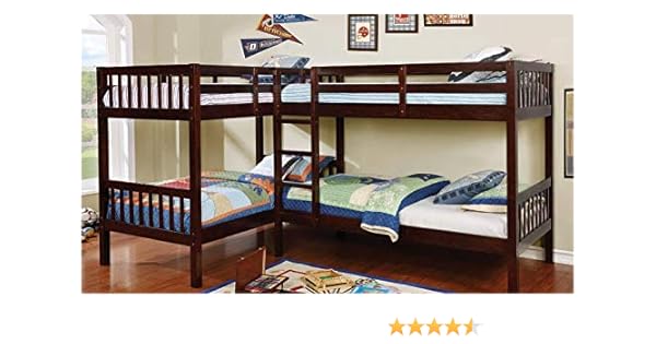 l shaped bunk beds amazon