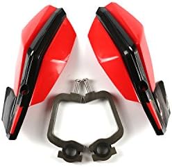 MX Hand guard handguard for KTM Honda Yamaha Kawasaki Suzuki Husaberg Husqvarna Red