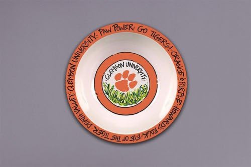 Collegiate Melamine Bowl (Clemson Tigers)
