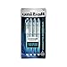 uni-ball Vision Elite BLX Infusion Rollerball Pen Bold Point, 0.8mm, Blue/Black, 4 Pack