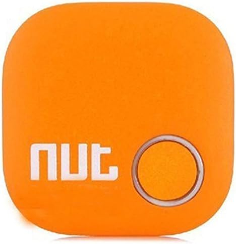 YooGoal Smart Tag Two-Way Bluetooth Anti-lost Tracker, Key Finder Tracking Wallet Key Bag Child Personal Belongings Pet Tracer Locator Alarm Patch GPS Locator for iOS/ iPhone/ Android - Orange