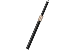 Heavy Duty Telescoping Camera Mount Poles with 1/4in Internal External Thread for DSLR Action Camera Lighting Equipment Exten