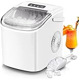 ZAFRO Ice Maker Countertop, Portable Ice Maker