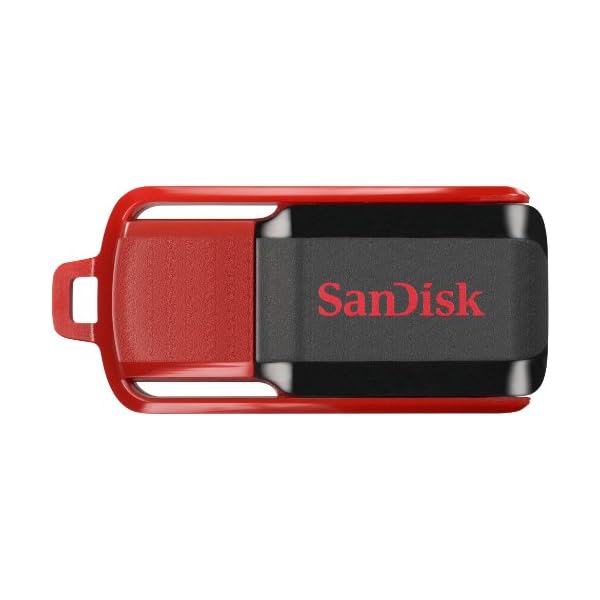 SanDisk Cruzer Switch 64GB USB-Stick USB 2.0 schwarz / rot