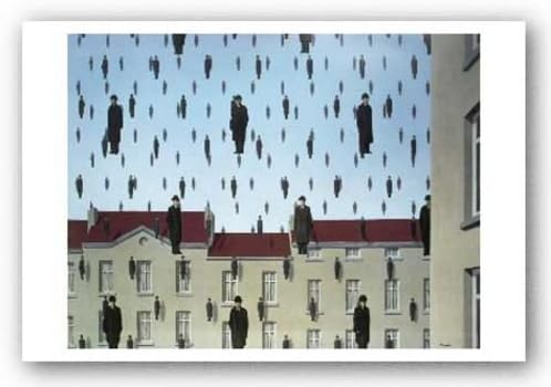 Golconde - Poster by Rene Magritte (40 x 28)
