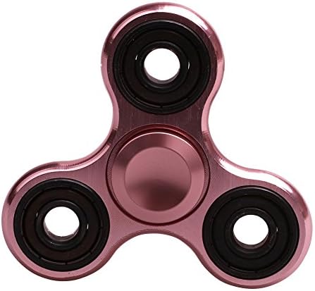 Tri-Spinner Fidget Toy Tri-Spinner Fidget Toy Fidget Spinner High Speed Lasting Rotation For Relieves Stress And Anxiety Puzzle Toy Playing In Hands (golden rose gold)